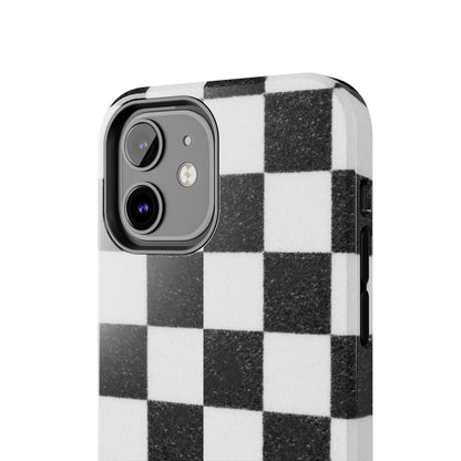 Checkered Tough Phone Cases