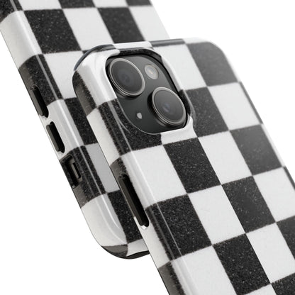Checkered Tough Phone Cases
