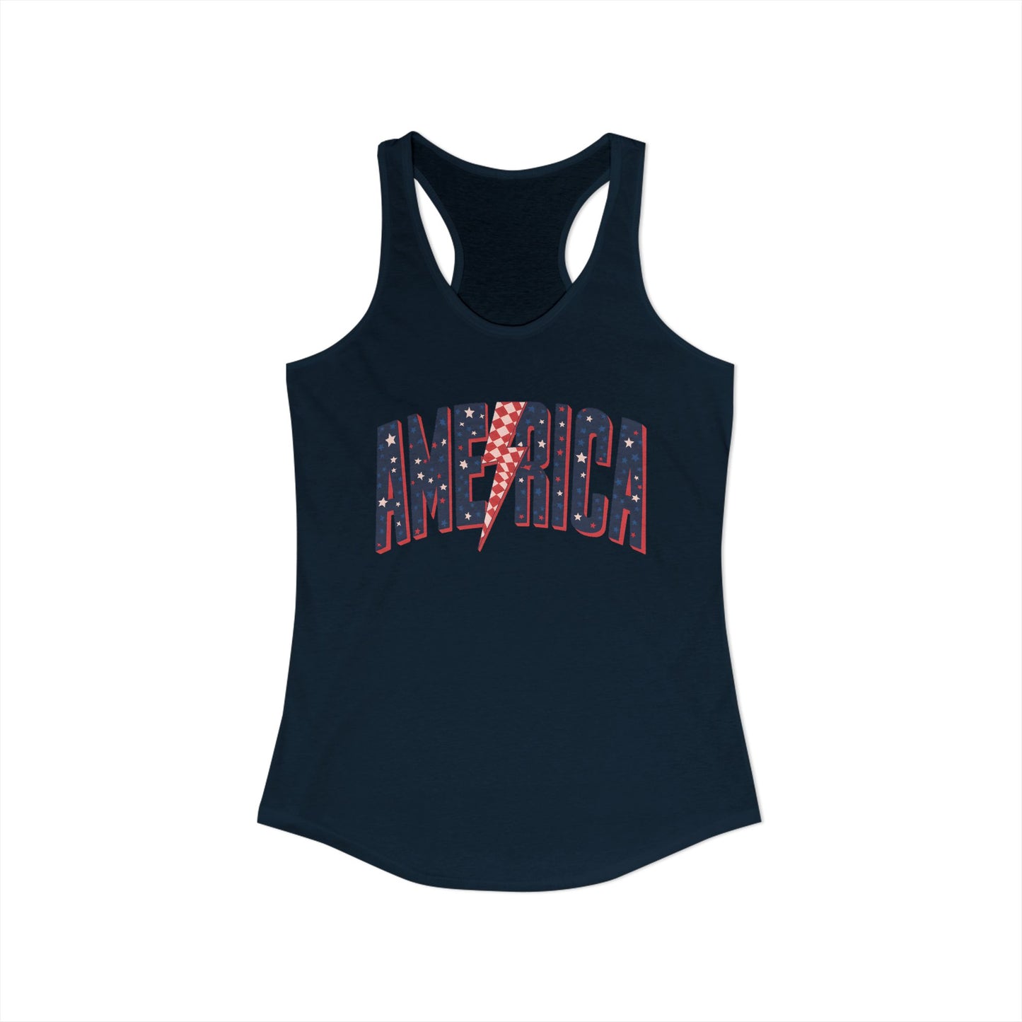 America Women's Ideal Racerback Tank
