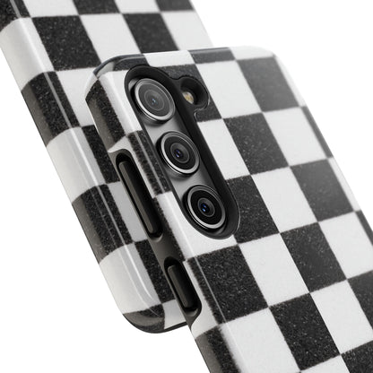 Checkered Tough Phone Cases