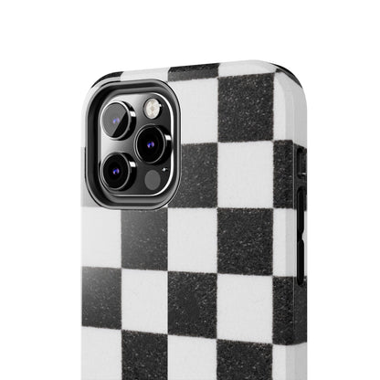 Checkered Tough Phone Cases