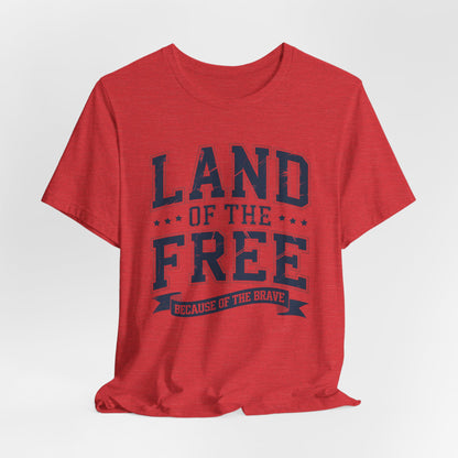 Land of the Free Short Sleeve Tee