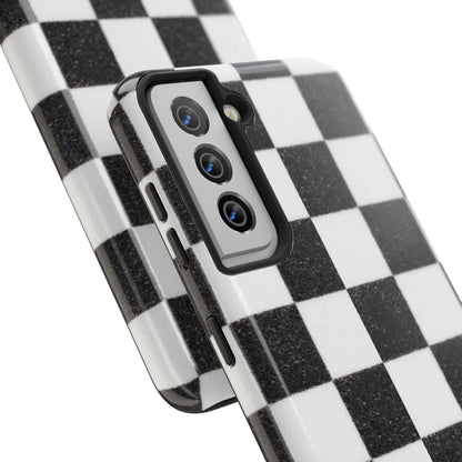Checkered Tough Phone Cases