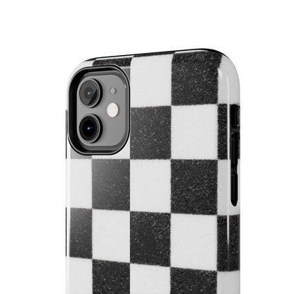 Checkered Tough Phone Cases