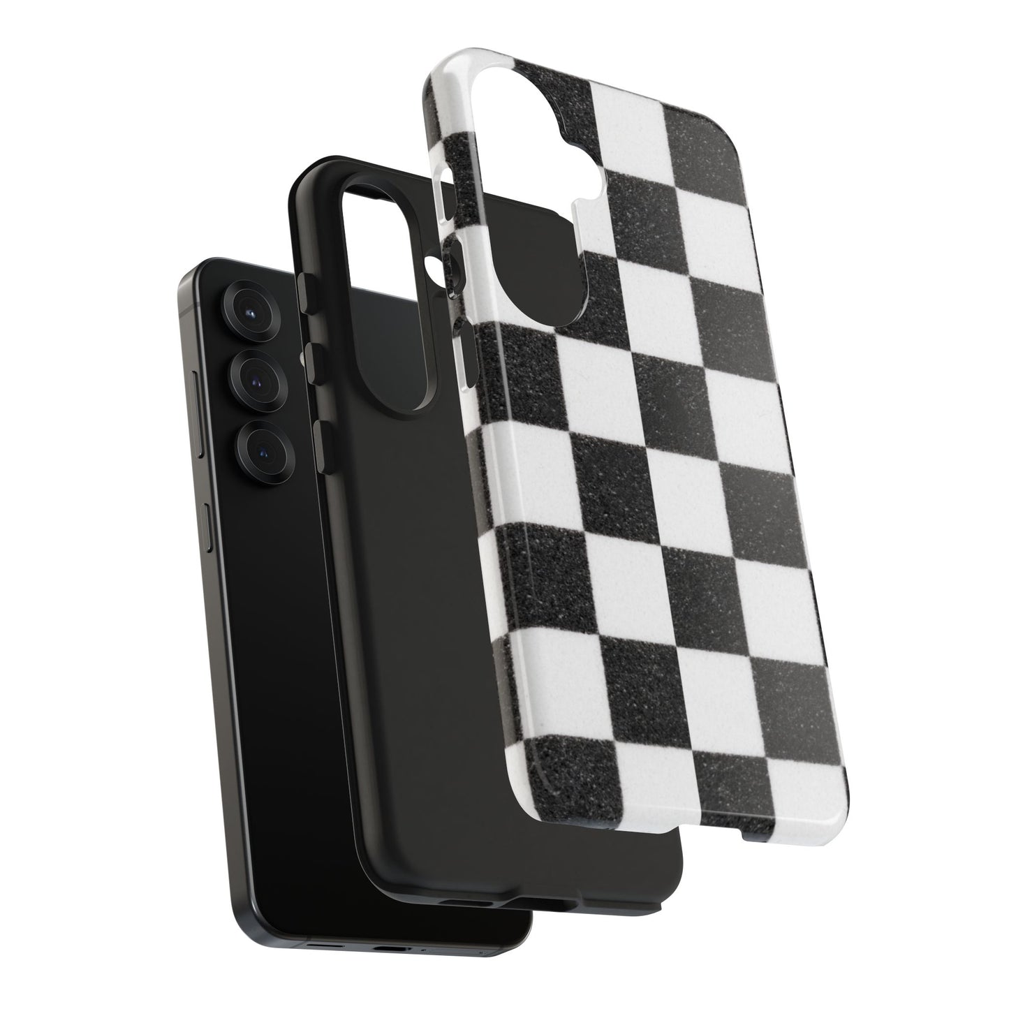Checkered Tough Phone Cases