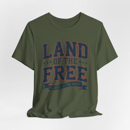 Land of the Free Short Sleeve Tee