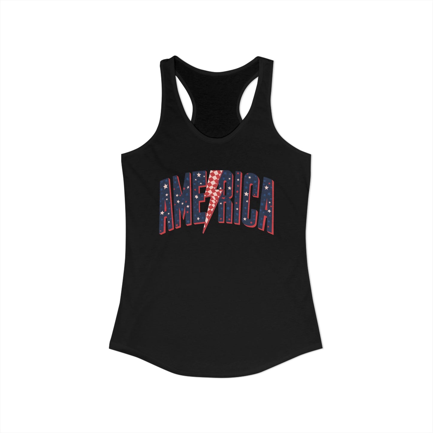 America Women's Ideal Racerback Tank