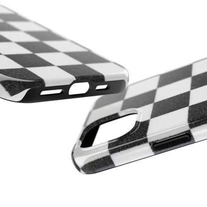 Checkered Tough Phone Cases