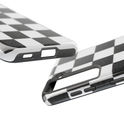 Checkered Tough Phone Cases