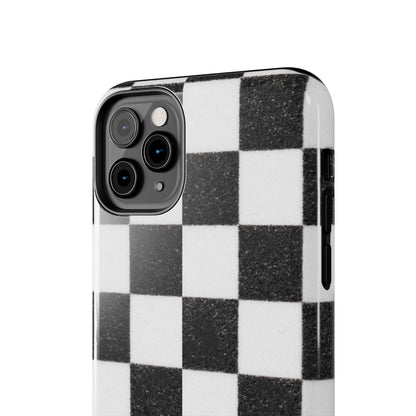 Checkered Tough Phone Cases