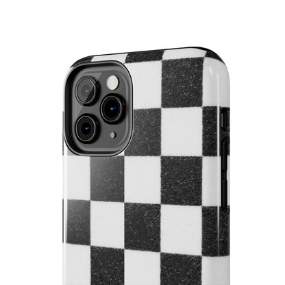 Checkered Tough Phone Cases