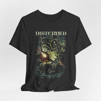 "Disturbed" Jersey Short Sleeve Tee